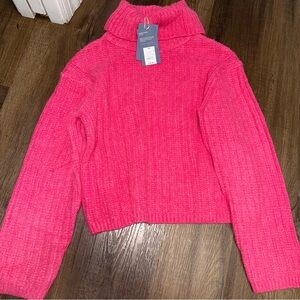 NWT Target Universal Thread Pink Chunky Knit Sweater